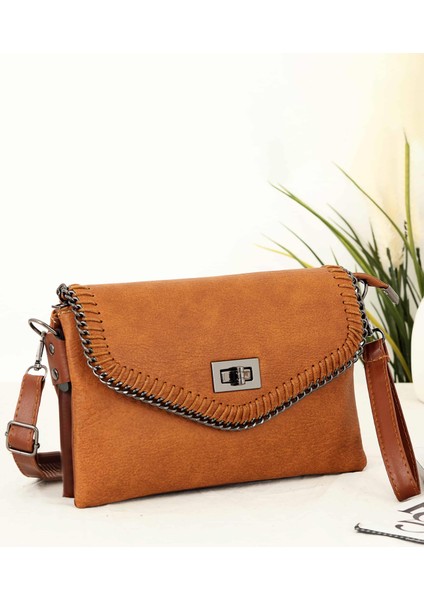 Salvador Düz Deri El Askılı Kadın Omuz Çantası BP-4746O