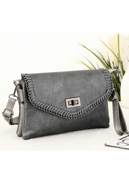 Salvador Düz Deri El Askılı Kadın Omuz Çantası BP-4746O