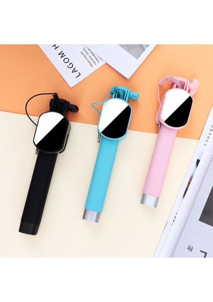 Evet Tutucu Mavi Floveme Bluetooth Kablosuz Selfie Çubuğu Mini Tripod Uzatılabilir Monopod Dolgu Işığı ile Uzaktan Deklanşör Ios Android Telefon Için (Yurt Dışından) fiyatları
