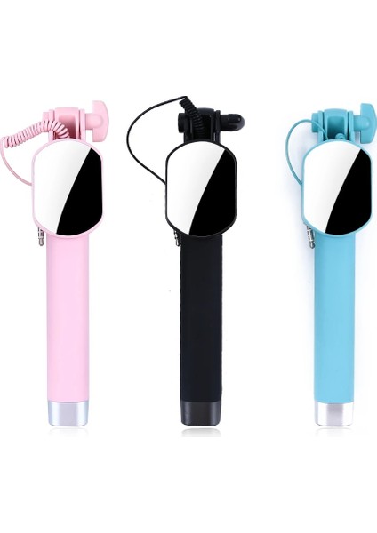 Evet Tutucu Mavi Floveme Bluetooth Kablosuz Selfie Çubuğu Mini Tripod Uzatılabilir Monopod Dolgu Işığı ile Uzaktan Deklanşör Ios Android Telefon Için (Yurt Dışından) indirimleri