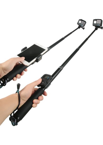 43 Inç Kırmızı 43IN Alüminyum Dalış Monopod Gopro Hero 6 5 7 8 9 10 Siyah Tripod Oturumu Sjcam Sj7 Eylem Kamera Selfie Sopa Go Pro (Yurt Dışından)