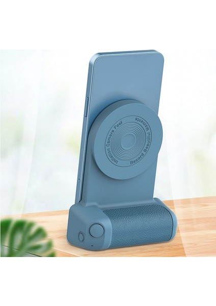 Siyah 3 In 1 Kamera Tutucu Kavrama Kablosuz Şarj Manyetik Selfie Fotoğraf Braketi Anti-Sarsıntı Dağı Android/ıos Telefon (Yurt Dışından) modelleri