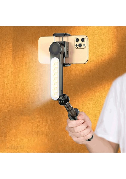 CZZJ02 Pembe Taşınabilir Selfie Çubuğu Tripod Kablosuz Bluetooth Uzaktan Kumanda Seyahat Monopod Ios iPhone Android Akıllı Telefon Için El (Yurt Dışından)