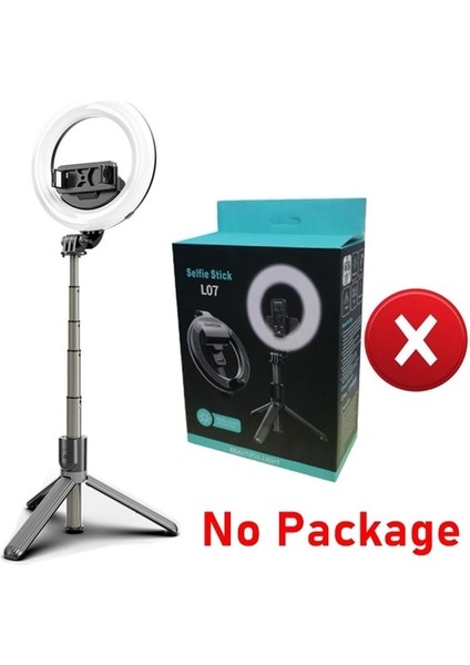 Halka Dolgu Işığı ile Evrensel Bluetooth Kablosuz Taşınabilir Selfie Çubuğu Halka Dolgu Işığı Katlanabilir Tripod Iphone Xiaomi Makyaj Video Canlı Stüdyo Için (Yurt Dışından)