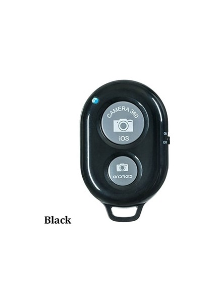 Siyah Kablosuz Bluetooth Akıllı Telefon Kamera Uzaktan Kumanda Deklanşörü Selfie Sopa Monopod Uyumlu Android Ios iPhone 11X8 (Yurt Dışından)
