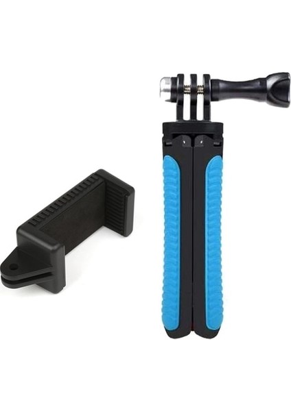 Kit 2 Uzatılabilir El Selfie Sopa Gopro Taşınabilir Vlog Kolu Gopro Hero Için Tripod Standı 9 8 7 6 5 Max Hero9 Djı Osmo Eylem Kamera (Yurt Dışından)