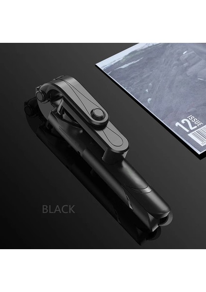 Siyah 3 In 1 Selfie Sopa Telefon Tripod Uzatılabilir Monopod Telefon Tutucu Bluetooth Uyumlu Uzaktan Akıllı Telefon Selfie Sopa Için (Yurt Dışından)