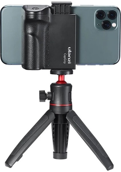 Mavi Ulanzi Capgrip Kablosuz Bluetooth Akıllı Telefon Selfie Güçlendirici Kolu Kavrama Luetooth iPhone Android Için Uzaktan Kumanda Telefon Deklanşör (Yurt Dışından) fiyatları