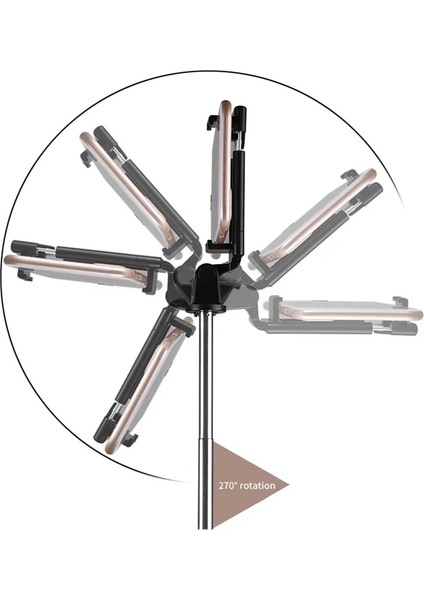 Beyaz 3 In 1 Kablosuz Bluetooth Akıllı Telefon Selfie Çubuğu iPhone Huawei Xiaomi Samsung Için Tripod Uzatılabilir Monopod Selfie Çubuğu (Yurt Dışından) fırsatları