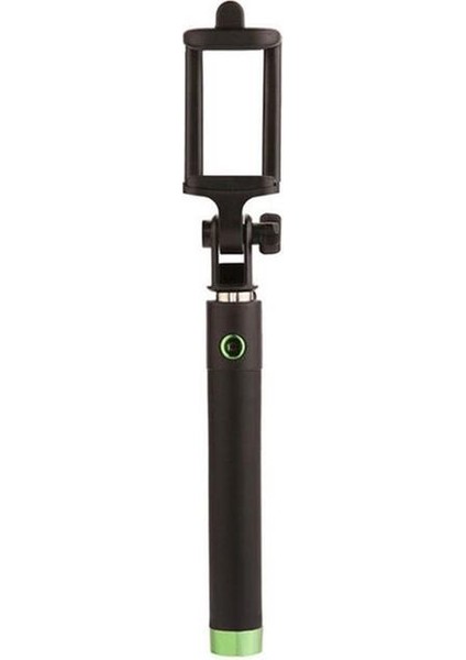 Yeşil Kablosuz Bluetooth Selfie Çubuk Tripod iPhone Huawei Samsung Android Mobil Monopod Selfie Çubuk Deklanşör Için Uzaktan Kumanda ile (Yurt Dışından)