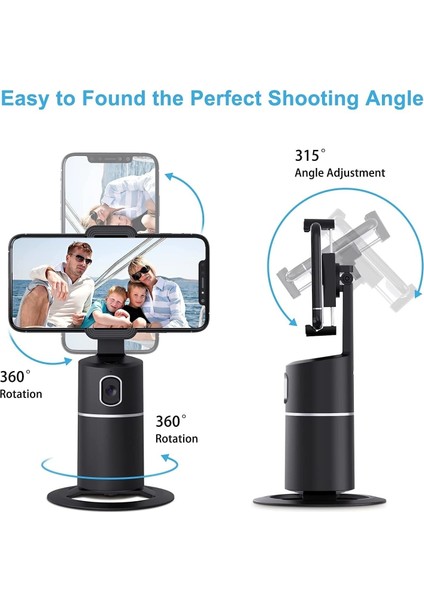 Kırmızı Akıllı Selfie Çubuğu 360° Otomatik Yüz Takip Gimbal Tiktok Fotoğraf Video Için Canlı Kayıt Rotasyon Stabilize Tripod Telefon Tutucu (Yurt Dışından) indirimleri