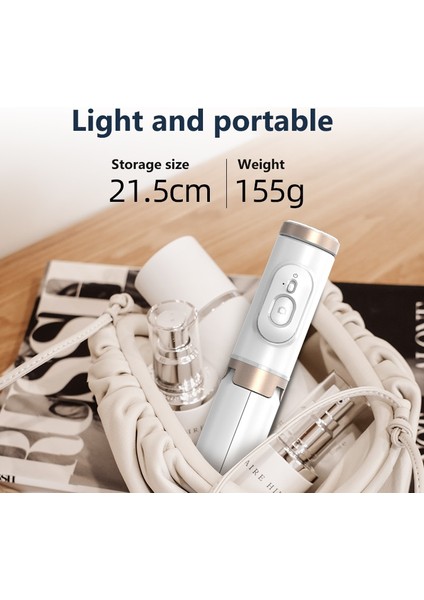 Seçenek 1 Taşınabilir Selfie Çubuğu Teleskopik Alüminyum Alaşım Tripod Samsung iPhone Pro Max Xiaomi 12 S Ultra Telefon Için Bluetooth Uzaktan Kumandalı (Yurt Dışından)
