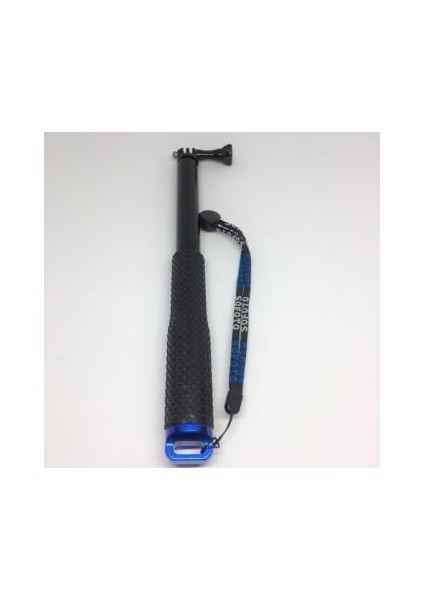 Mavi Selfie Çubuğu Go Pro Aksesuarları 36 ''inç Alüminyum Monopod Selfie Sopa Gopro 9 8 7 6 5 4 3 SJ4000 Sj6 Sj7 Yi 4K Djı Osmo H8 H8R H9 Akaso (Yurt Dışından)