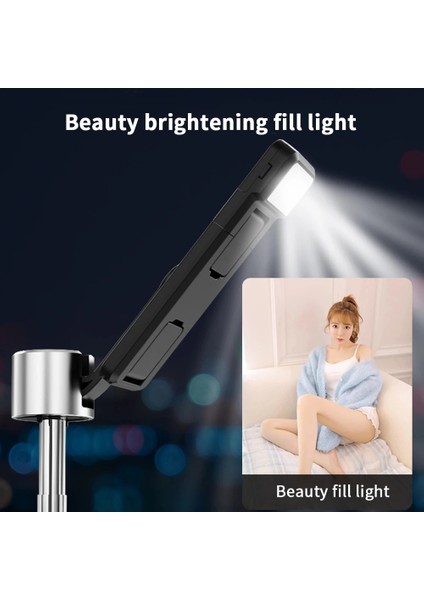 Siyah Taşınabilir Stand Selfie Çubuğu Tripod Telefon Tutucu Bluetooth Uyumlu Uzaktan Evrensel Fotoğraf Selfie Sopa Fotoğraf Aksesuarları (Yurt Dışından) fırsatları