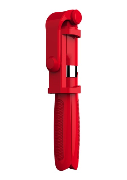 Kırmızı 3 In 1 Bluetooth Selfie Çubuğu Tripod Monopod Xiaomi Redmi Için Huawei iPhone 11 Samsung Akıllı Telefon Telefon Selfiestick Standı Tutucu (Yurt Dışından)