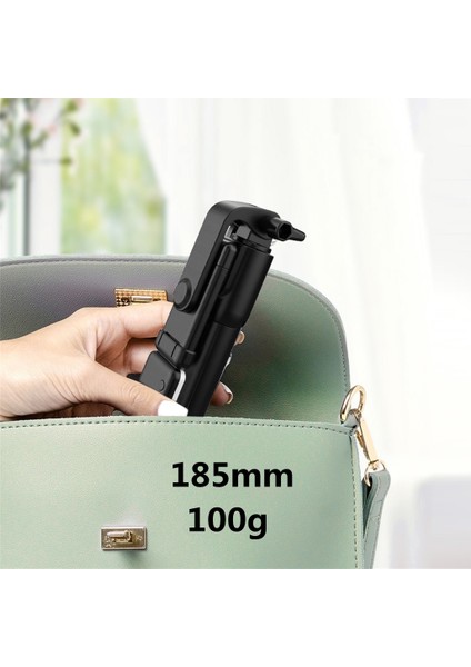 Hafif Katlanabilir Mini Selfie Çubuğu Tripodu ile Ios Android Için Dolgu Işığı ile Kablosuz Bluetooth Uzaktan Kumandalı Bluetooth Deklanşör (Yurt Dışından) fırsatları