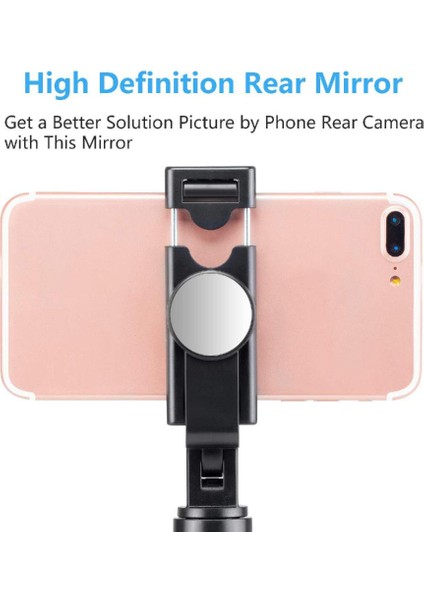 Yiwa K10 Selfie Çubuğu Tripod Standı Tutucu Bluetooth Uzaktan ile Uzatılabilir 360 Derece Dönebilen Telefon Tutucu R30 (Yurt Dışından) fiyatları