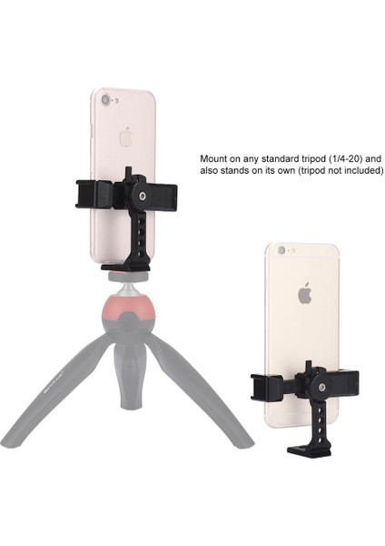 Telefon Kelepçe Tutucu Puluz Fotoğraf Stüdyosu Aksesuarları 360 Derece Dönen Fotoğraf Telefonu Metal Kelepçe Tutucu Braketi, Iphone, Xiaomi, Akıllı Telefonlar Için (Yurt Dışından) indirimleri