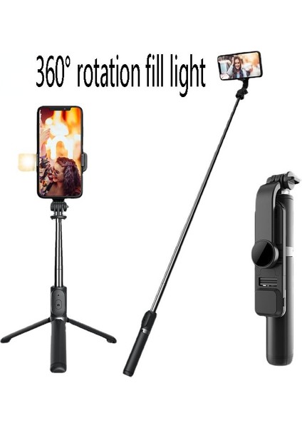 L02 Siyah LED Selfie Çubuğu, Bluetooth Selfie Çubuğu, Bluetooth Selfie Çubuğu, Orijinal Selfie Çubuğu (Yurt Dışından) fiyatları