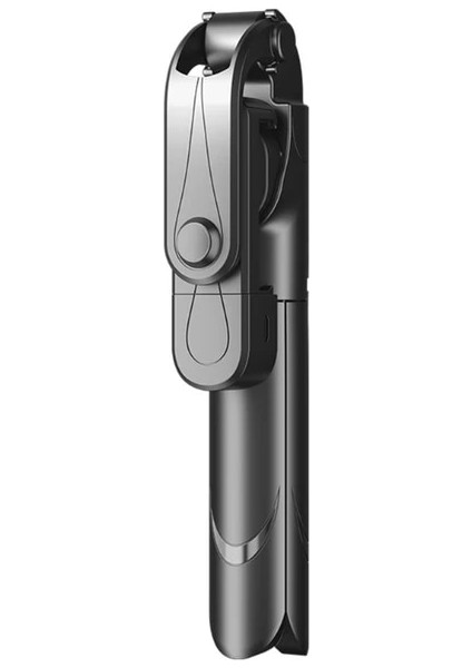 Siyah Taşınabilir Selfie Çubuğu Tripod Katlanabilir Kablosuz Uzaktan Deklanşör Esnek Sarsıntı Önleyici Stand Uzatılabilir Kararlı Stand (Yurt Dışından)