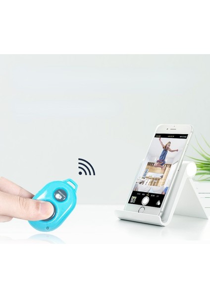 Yl Kablosuz Bluetooth Akıllı Telefon Kamera Selfie Sopa Için Uzaktan Kumanda Deklanşör Uzaktan Kumanda Deklanşör Fotoğrafçılığı (Yurt Dışından)