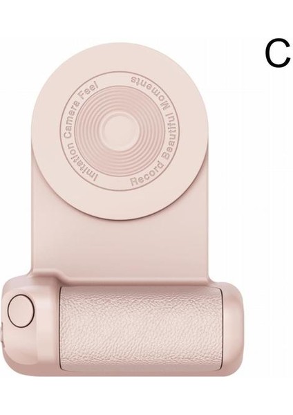 Pembe Şarj Magsafe Masaüstü Kablosuz Şarj Cihazı Için Yeni Manyetik Kamera Kolu Kamera Braketi 3 In 1 Bluetooth El Sarsıntı Önleyici Selfie Çubuğu (Yurt Dışından)