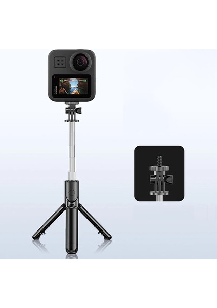 Yeni Bir Bluetooth Kablosuz Selfie Çubuğu Mini Tripod Uzatılabilir Monopod, Ios Android Telefon Için Dolgu Işığı ile Uzaktan Deklanşör (Yurt Dışından)