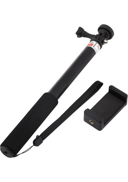 Gopro Için Yeni Katlanabilir El Selfie Çubuğu Xiaomi iPhone Huawei Mobil Akıllı Telefonlar Için Telefon Tutucu ile Uzatılabilir Monopod (Yurt Dışından)