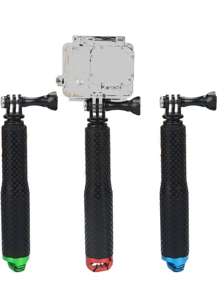 L Mavi Taşınabilir Uzatılabilir El Monopod Kutup Su Geçirmez Selfie Sopa Gopro Kahraman Için 11 10 9 8 7 6 5 Sjcam Xiaoyi Djı Osmo Kameralar (Yurt Dışından)