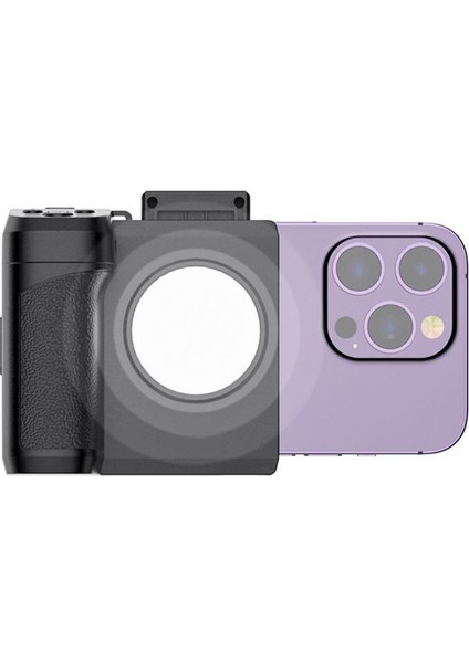 Dolgu Işığı ile Akıllı Telefon Kafesi IPhone 14/13/12/11 Pro Max Kılıf Cep Telefonu Tavşan Kafesi Abs Kabuk Sony Blackmagic (Yurt Dışından) fiyatları