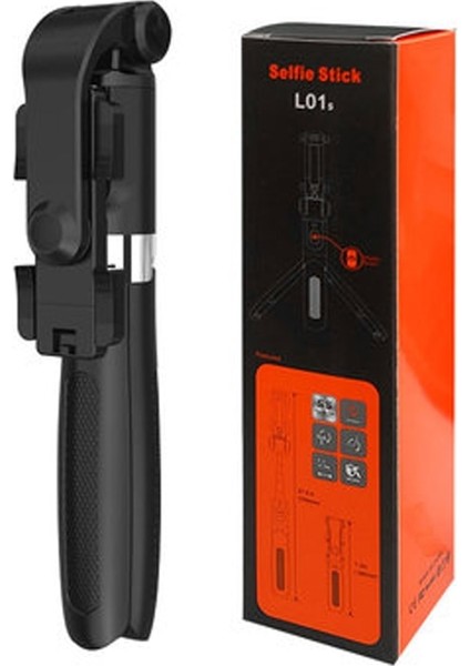 Siyah Bluetooth Anti-Shake Selfie Sopa El Gimbal Akıllı Telefon Sabitleyici Teleskopik Selfie Sopa Tripod Cep Telefonu Tutucu (Yurt Dışından) indirimleri