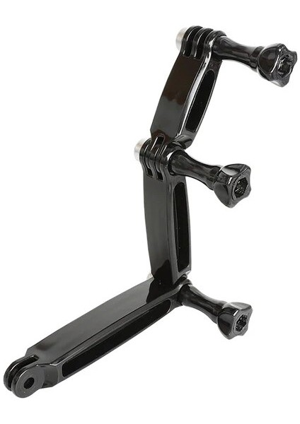 3 Adet Vidalı Kol Selfie Çubuğu Kendinden El Kaskı Uzatma Direği 3 Yollu Kol Gopro Hero 9 8 7 6 10 Xiaomi Yi 4K Sjcam Go Pro Dji Aksesuarları (Yurt Dışından)