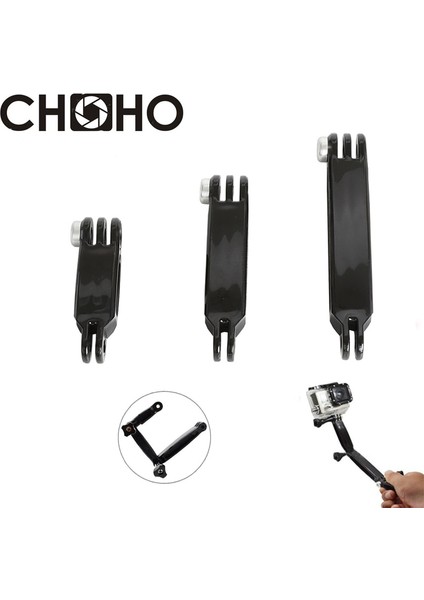 3 Adet Vidalı Kol Selfie Çubuğu Kendinden El Kaskı Uzatma Direği 3 Yollu Kol Gopro Hero 9 8 7 6 10 Xiaomi Yi 4K Sjcam Go Pro Dji Aksesuarları (Yurt Dışından) fiyatları