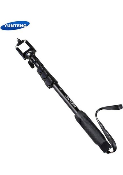 YT188 ve Adaptör Yunteng YT188 Selfie Çubuğu Tripod Monopod Kamera ve Telefon Için Ponopod Gopro Kalitesi Için Huawei Xiaomi Samsung Akıllı Telefon (Yurt Dışından) fiyatları