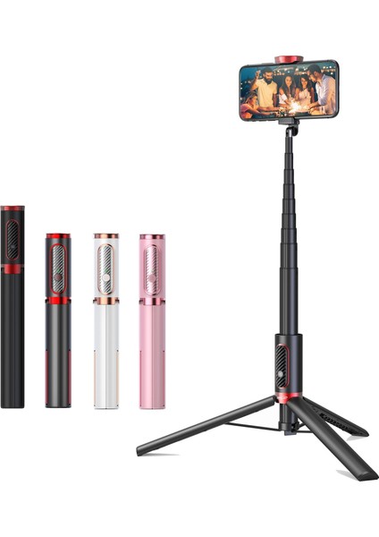 202-GOLD-81CM 150CM/81CM Kablosuz Selfie Çubuğu Tripod Telefon Standı Tutucu Tripod Mobil Için Katlanabilir Taşınabilir Alüminyum Alaşım Akıllı Telefon Için Yeni (Yurt Dışından) fiyatları