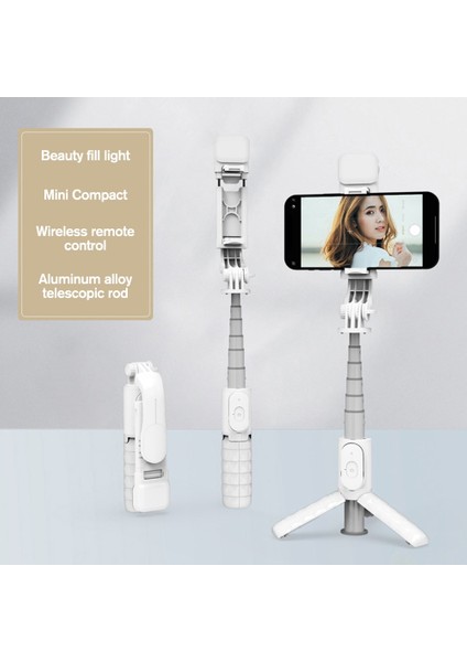 Q11 74CM Siyah 2022 Bluetooth Sopa Taşınabilir Zoom Tripod Cep Telefonu Için Selfie Çubuğu LED Işık ile Huawei Onur Için iPhone Android Xiaomi (Yurt Dışından) indirimleri