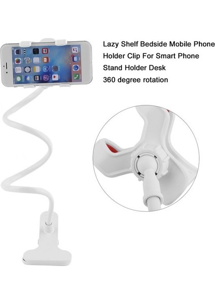 Telefon Tutucu Beyaz 5 Renk Mini Uzatılabilir Kablolu Selfie Çubuğu Otoportre Çubuk Tutucu Monopod Palo Selfie Basstone iPhone Samsung Android Için (Yurt Dışından)
