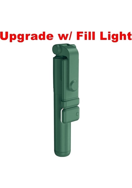 Yeşil Yükseltme R1 El Selfie Standı Taşınabilir Mini Telefon Selfie Çubuğu Bluetooth Uzaktan Uzatılabilir El Tripod Ayarlanabilir Akıllı Telefon Parçası (Yurt Dışından)