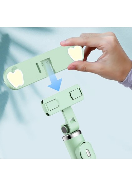 Sarı M01S Tripod Uzaktan Kumandalı Selfie Çubuğu Kablosuz Bluetooth Uyumlu Geri Çekilebilir Çift Dolgu Işığı Ios Android Için En Iyisi (Yurt Dışından) fırsatları