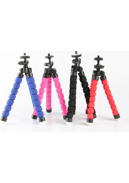Klip Tutucu Sünger Esnek Ahtapot Tripod Telefon Tutucu ile Evrensel Klip Tutucu Braketi iPhone Için Xiaomi Için Android Için (Yurt Dışından) fiyatları