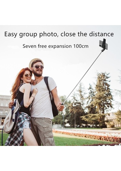 L02S-DOLGU Işıklı Taşınabilir Kablosuz Bluetooth El Gimbal Sabitleyici Cep Telefonu Selfie Çubuğu Tripod, Ios Android Için Dolgu Işığı Deklanşörlü (Yurt Dışından) indirimleri