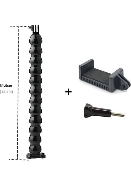 Gopro Hero Sjcam Xiaoyi Kameralar Için Xl Yeni Esnek Ahtapot Monopod Iphone Xiaomi Android Telefonlar Için Tutucu ile Mini Selfie Sopa (Yurt Dışından)