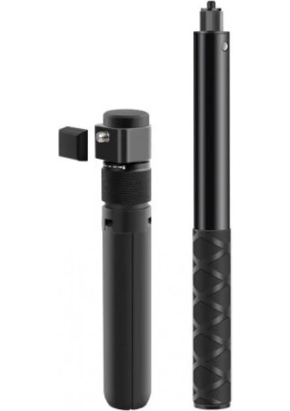 1.2 M Çift Oluk Görünmez Selfie Çubuk Kolu Dönen Uzatma Çubuğu Tripod 360 One R/x2/evo Aksesuarları Için Uyumlu (Yurt Dışından)