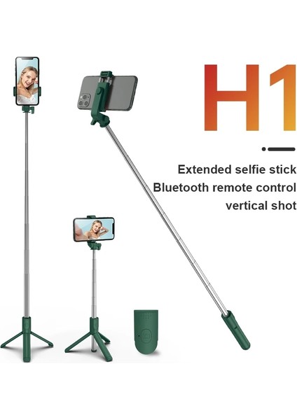 Pembe Işıksız Ultra Taşınabilir Tripod Telefon Bluetooth Selfie Çubuğu Uzaktan Kumanda ile Katlanabilir Geri Çekilebilir Huawei IPhone ve Android Için (Yurt Dışından)