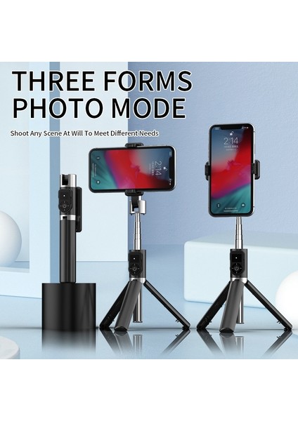 Siyah Pınzheng P70S Bluetooth Selfie Sopa iPhone Xiaomi Için Katlanabilir Tripod Monopod Deklanşör Uzaktan Uzatılabilir Kablosuz Selfie Sopa (Yurt Dışından) fiyatları