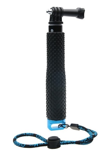 Selfiestick Çift Braket Tripod Tutucu Selfie Sopa El Monopod Gopro Hero 8/7/6/5/4/3 + Xiaoyi Yi 4K Sjcam SJ4000 Spor Kamera (Yurt Dışından)