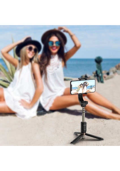 Blitzwolf BS12 Kablosuz Uzaktan Kumandalı ve Tripod Standlı Uzatılabilir Selfie Çubuğu Tripod, iPhone Samsung Için Taşınabilir Selfie Çubuğu (Yurt Dışından) fiyatları