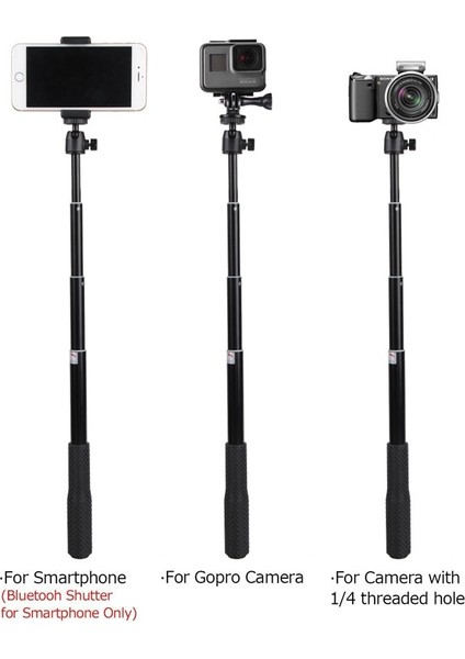 Stil 1 El Selfie Sopa Smooth4 Q 3/iii Evrim Goproe Teleskopik Uzatma Çubuğu Xtension Kutup Çubuğu Djı Aksesuarları (Yurt Dışından)