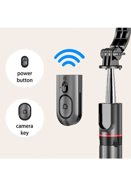 Işık Yok Kutu Yok Fangtuosı 2022 Yeni Stil 4'ü 1 Arada Bluetooth Kablosuz Selfie Çubuğu Tripod Uzatılabilir 116CM Monopod Uzaktan Deklanşörlü Doldurma Işığı (Yurt Dışından)