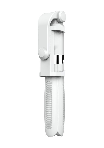 Beyaz 3 In 1 Bluetooth Selfie Çubuğu Tripod Monopod Xiaomi Redmi Için Huawei iPhone 11 Samsung Akıllı Telefon Telefon Selfiestick Standı Tutucu (Yurt Dışından)